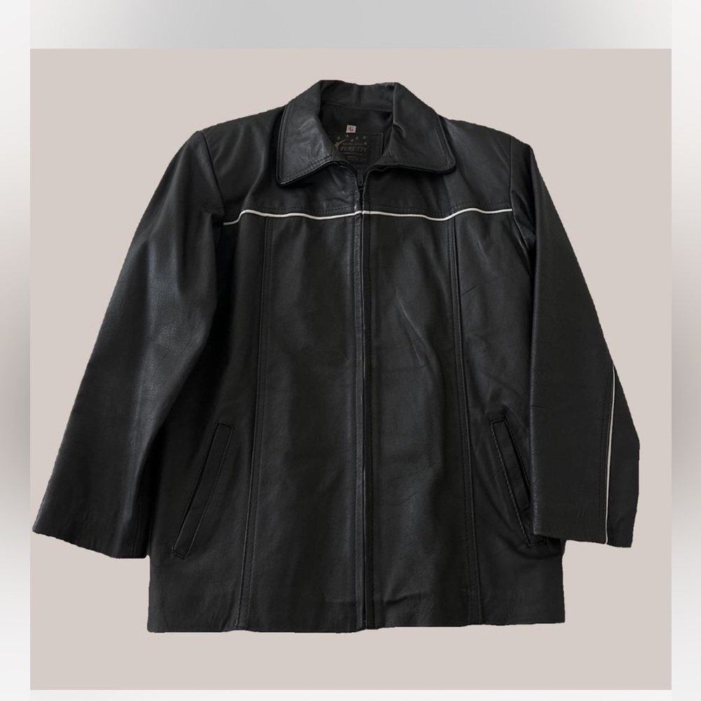 Vintage real leather jacket